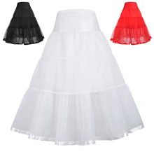 Grace Karin Girls Two Layers Tiered Retro Vintage Dress Crinoline Underskirt Petticoat 1~9Years CL010480